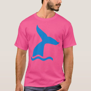 Camiseta Balança de baleia azul