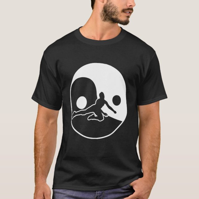 Camiseta Balança de Voleibol Ying Yang (Frente)