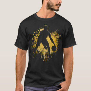 Camiseta Balança Esportiva do Jogador de Bball de Basquete