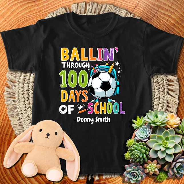 Camiseta Balança por 100 dias de escola (Criador carregado)