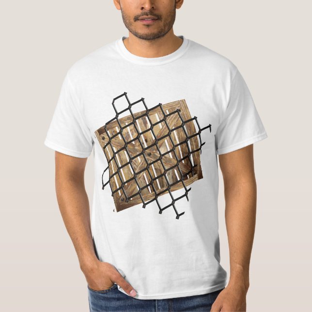 Camiseta Balançando para o T-Shirt de cercas (Frente)