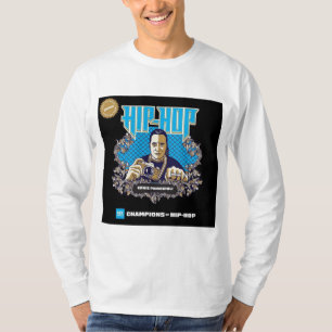 Camiseta Balançar as CÂMARAS DOS T-shirt do SALTO HIP L/S