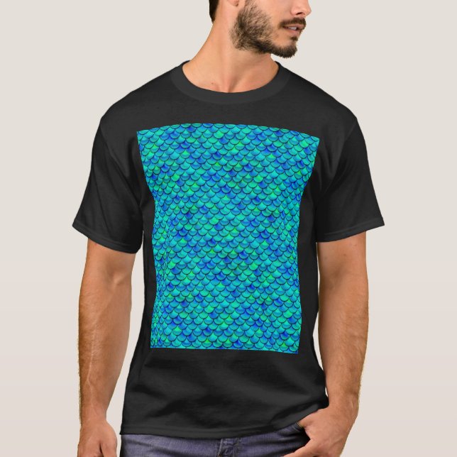 Camiseta Balanças Azuis Aqua (Frente)