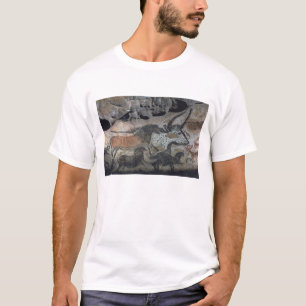 Camiseta Balance a pintura de um touro e dos cavalos,