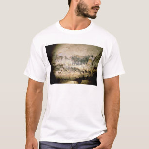 Camiseta Balance a pintura de uma vaca preta, c.17000 BC