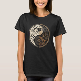 Camiseta Balance and Harmony Yin Yang Symbol Nature Forest