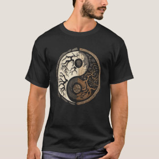 Camiseta Balance and Harmony Yin Yang Symbol Nature Forest