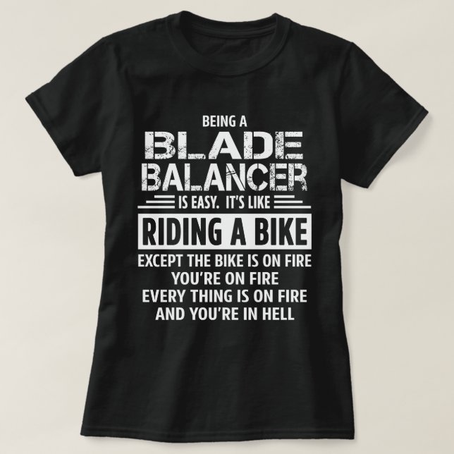 Camiseta Balanceador de Lâmina (Frente do Design)