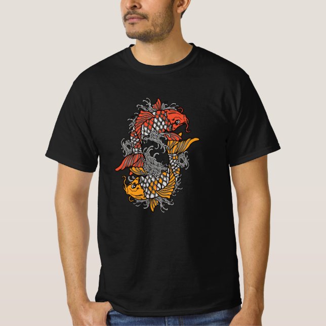 Camiseta Balancing Koi (Frente)