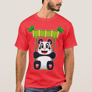 Camiseta Balanço de Bambu de Panda