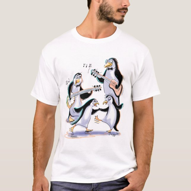 Camiseta balanço dos pinguins (Frente)