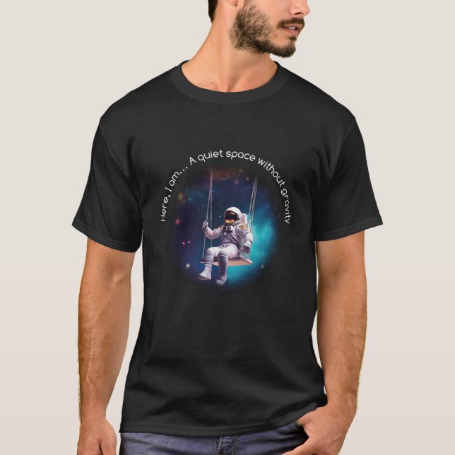 Camiseta Balanços astronautas (Frente)