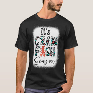 Camiseta Balançou Sua Estação De Lagosta Leopardo Crawfish