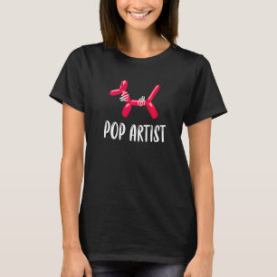 Camiseta Balão Artista Animal Balão Fazer Balão Makin