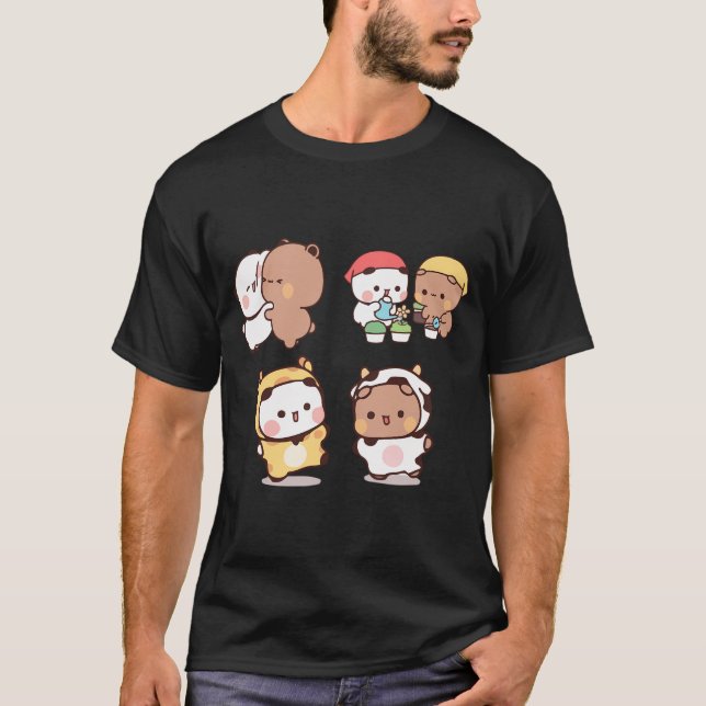 Camiseta Balão Bear E Panda Bubu Dudu (Frente)