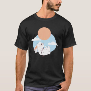 Camiseta Balão Branco Bonito Bunny