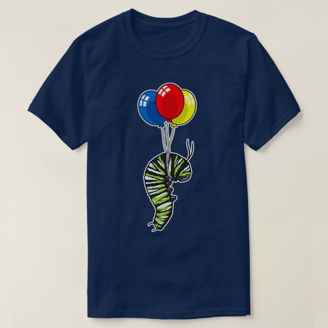 Camiseta Balão das Caterpilares (Frente do Design)