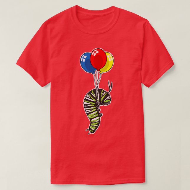 Camiseta Balão das Caterpilares (Frente do Design)
