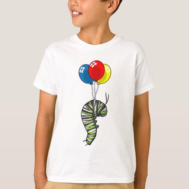 Camiseta Balão das Caterpilares (Frente)