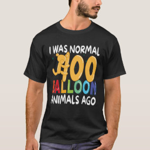 Camiseta Balão de 100 Animais do Balão Ago Artista