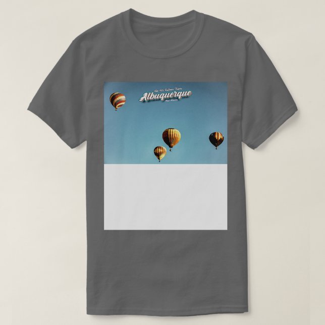 Camiseta Balão de Ar Quente Albuquerque 5 (Frente do Design)