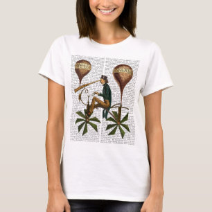 Camiseta Balão de Ar Quente La Lune Voyage A La Lune