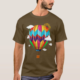 Camiseta Balão de ar quente retrô