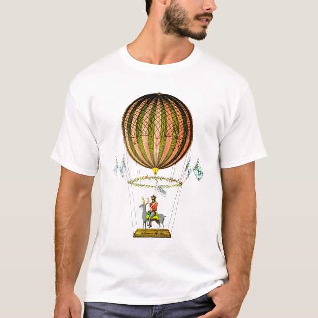 Camiseta Balão de Ar Quente Zephire 2 (Frente)