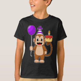 Camiseta Balão de Bolo Birthday Mackey