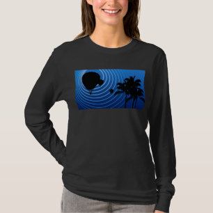 Camiseta balão de cena solar