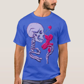 Camiseta Balão de esqueleto
