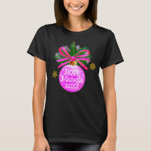 Camiseta Balão de Fita Rosa Único