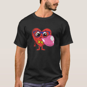 Camiseta Balão de Goma Dia dos Namorados Fofo Nerd Hipster