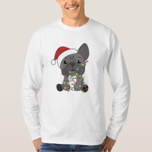 Camiseta Balão de Natal Francês - Animais de inverno para n