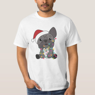 Camiseta Balão de Natal Francês - Animais de inverno para n