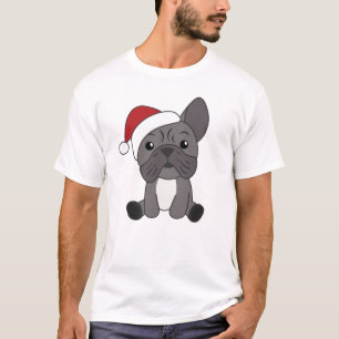 Camiseta Balão de Natal Francês - Animais de inverno para n