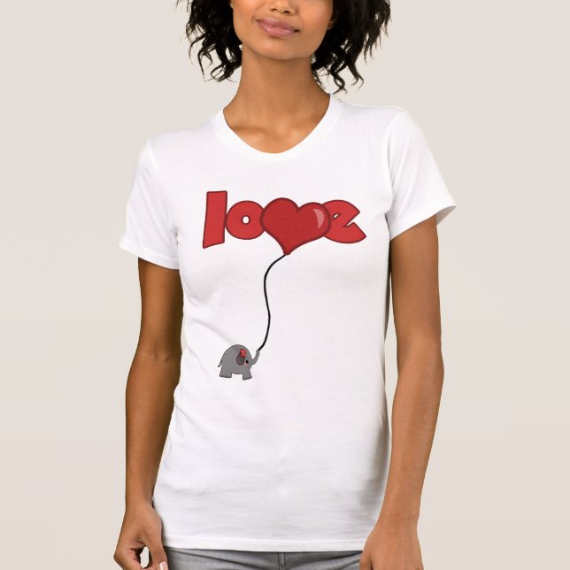 Camiseta Balão do elefante (Frente)