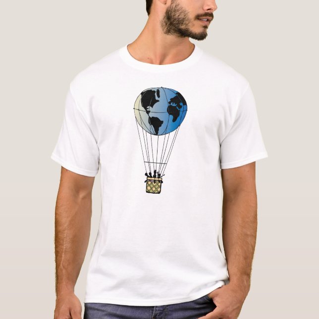 Camiseta Balão do mundo (Frente)