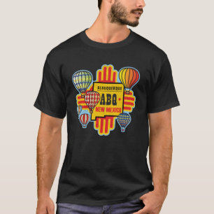 Camiseta Balão Fest of Hot Air Balloons Albuquerque New M