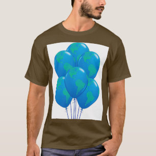 Camiseta Balão Lato Biodegradável De Globe Qualato, 11 Pole