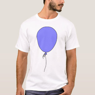 Camiseta Balão (luz - azul)