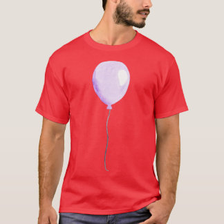 Camiseta Balão púrpura