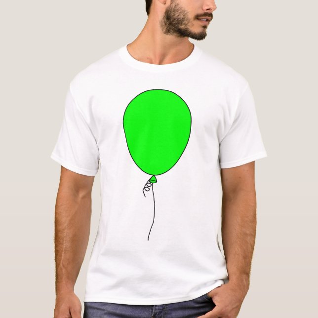 Camiseta Balão (verde) (Frente)
