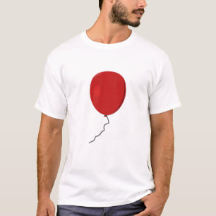 Camiseta balão vermelho
