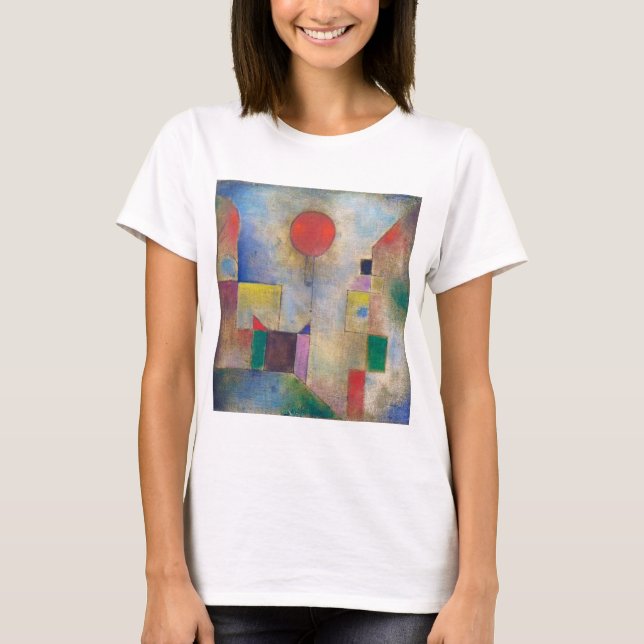 Camiseta Balão Vermelho, Klee (Frente)