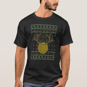 Camiseta Balas de Natal Reindeer Xmas Btc Invest