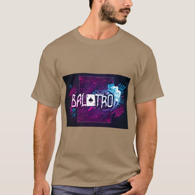 Camiseta Balatro Design Moderno retrô (Frente)