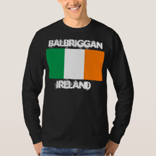 Camiseta Balbriggan, Irlanda com bandeira irlandesa