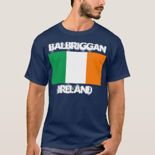 Camiseta Balbriggan, Irlanda com bandeira irlandesa