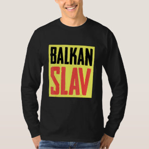 Camiseta Balcãs eslavo bósnio Sérvia a dizer Sfrj 1